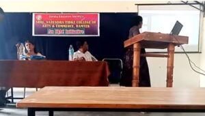 One Day Workshop on IQAC & NAAC work Pattern- Dr. Rewatkar Vice Pricipal, Dr. Lalit Ujede IQAC Coordinaator, Nagbhid Chnadrapur